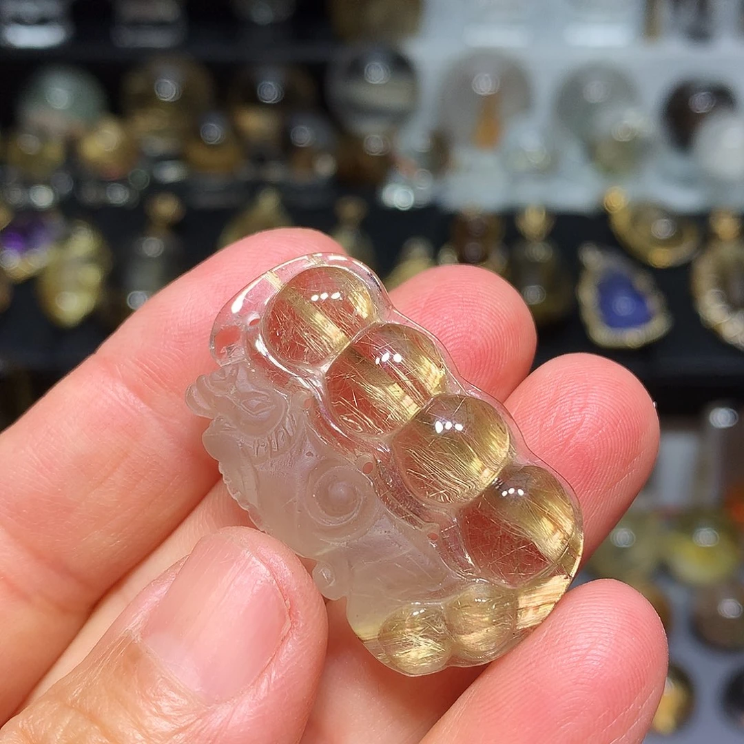 珠宝半成品水晶未镶嵌定制款