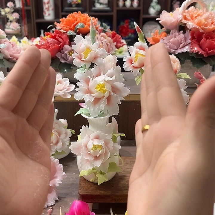 瓷片陶瓷工艺品摆件