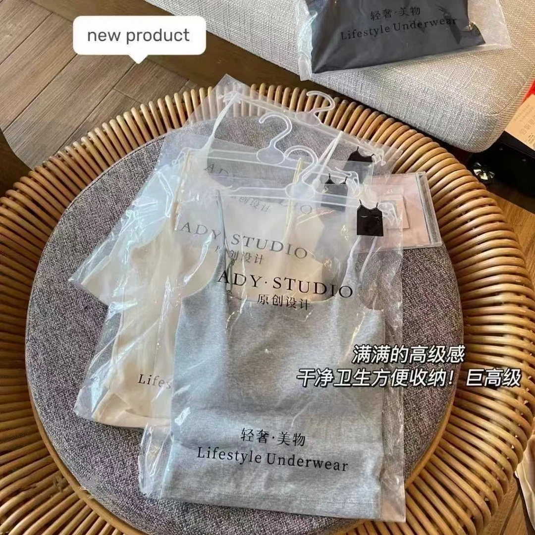 韩系风法式修身型简约风美背吊带背心轻奢夏季百搭韩版洋气C01