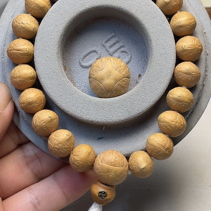 凤眼菩提手串火**明菩提