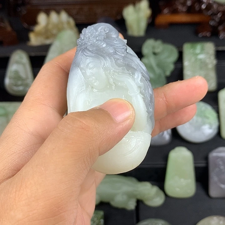 未镶嵌和田玉挂件三****)