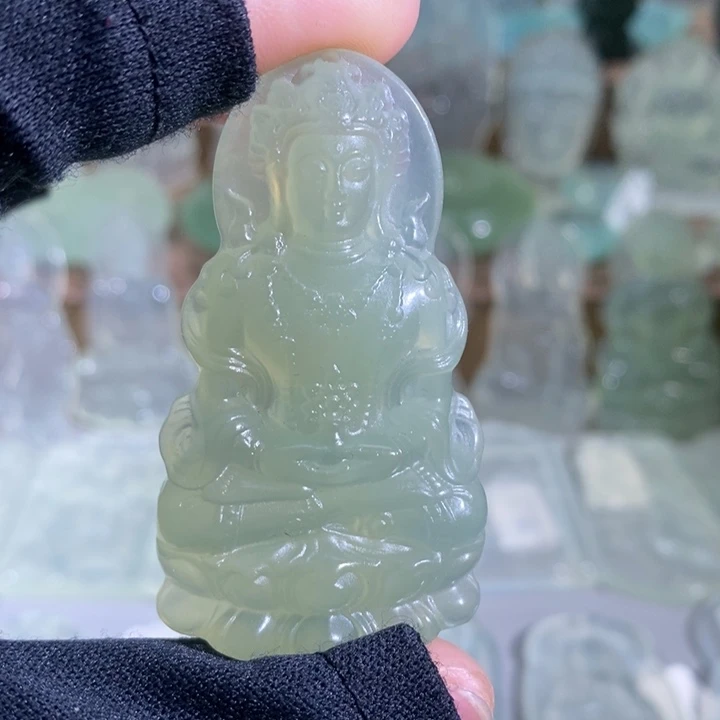岫玉吊坠未镶嵌吊坠