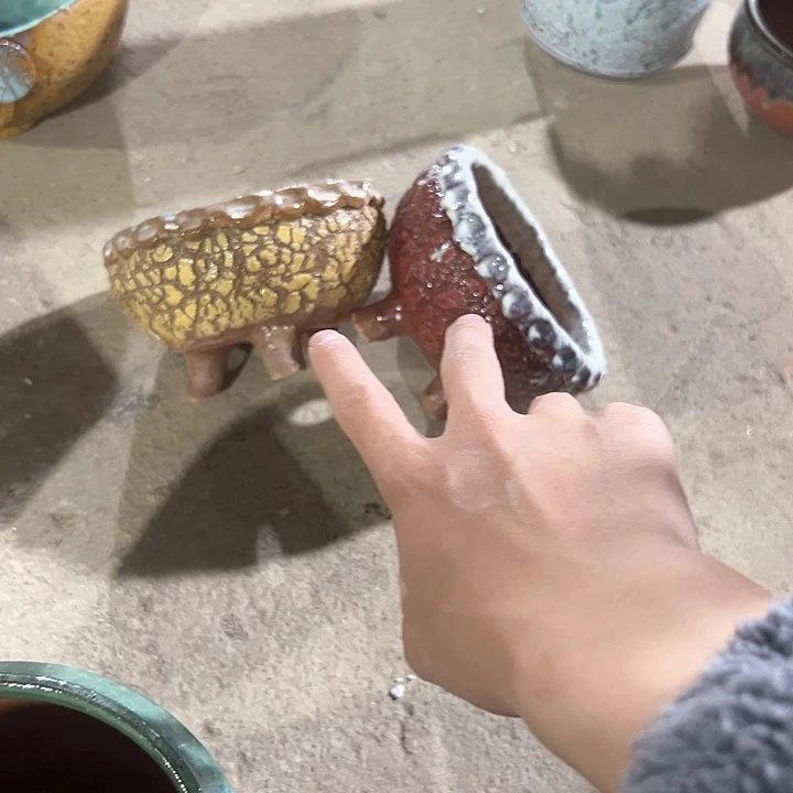 紫砂花盆次品次品