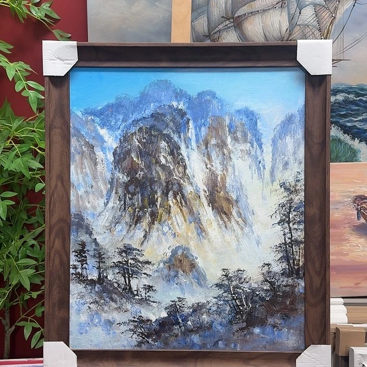 油画5868油画作品入选全国美展