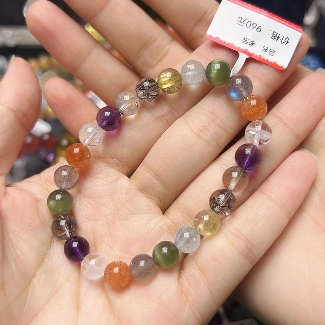 未镶嵌手链水晶多样性发一