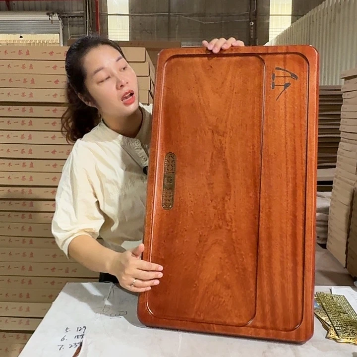 花梨木茶盘72*42尺寸