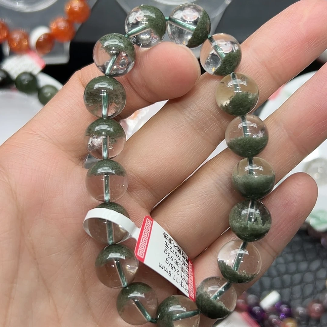 未镶嵌手链水晶好看