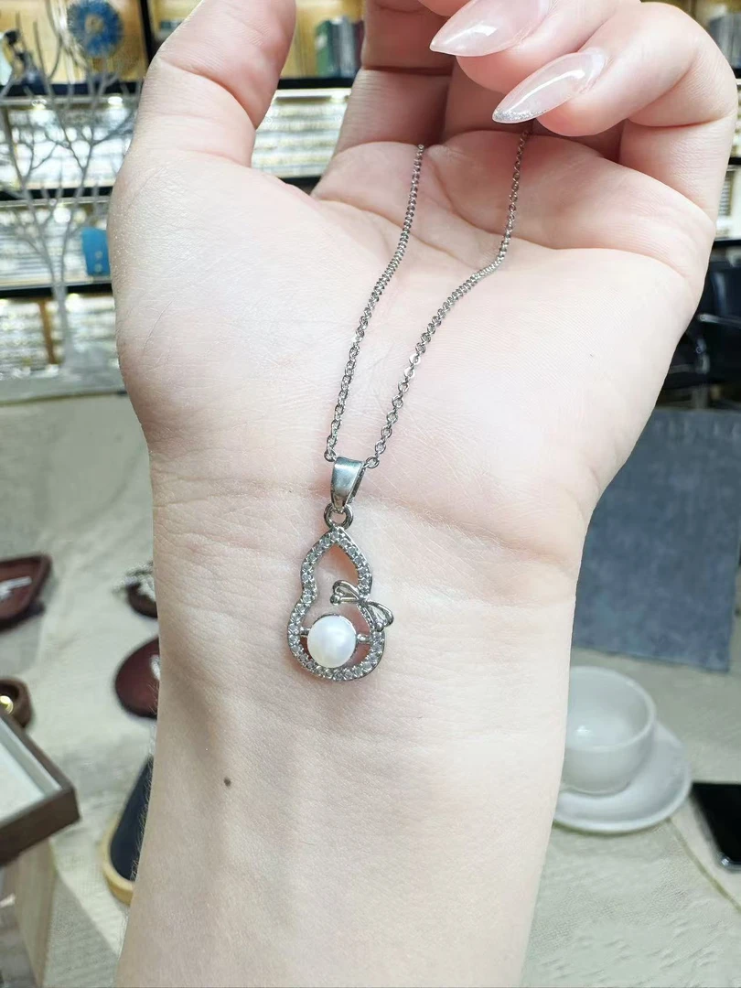 【福禄双全】新中式葫芦锁骨项链 30-YW06T03