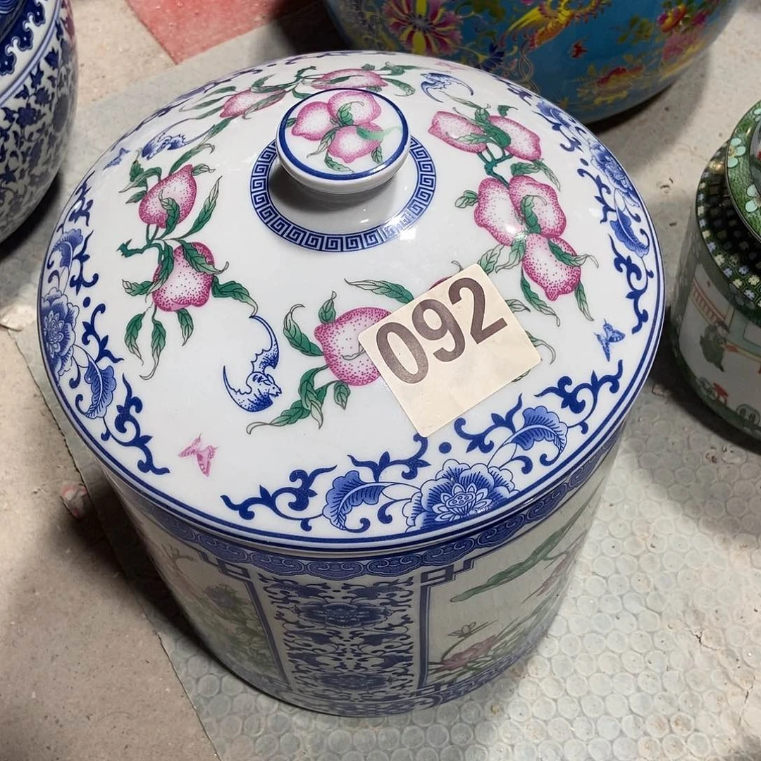 瓷片景德镇陶瓷罐092