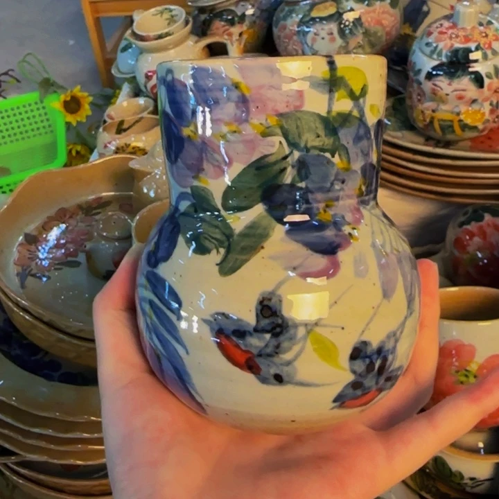 瓷片景德镇陶瓷手工手绘