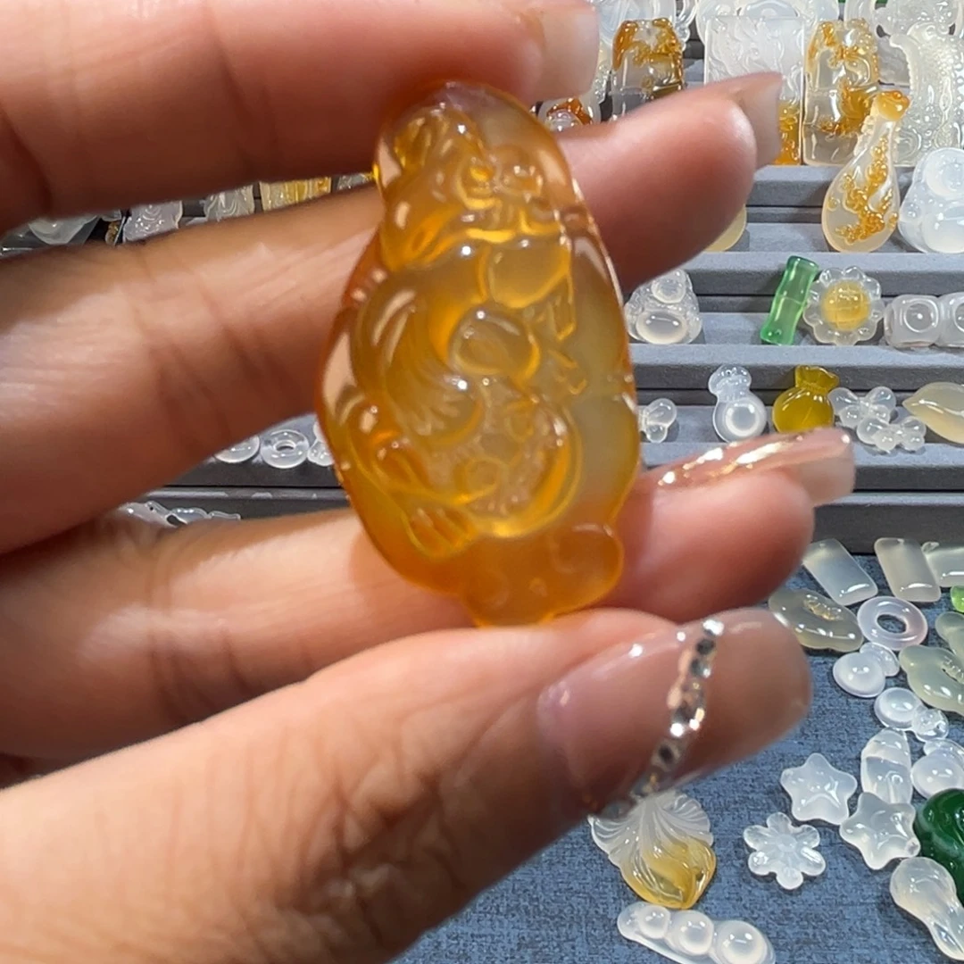 玛瑙/玉髓未镶嵌颈饰