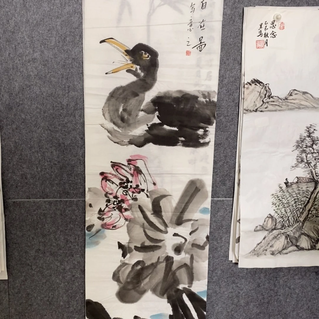 国画国画纯手写手绘作品20