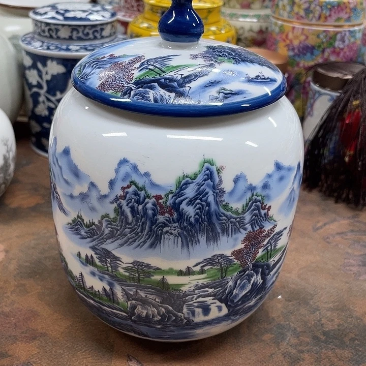 陶瓷罐茶叶罐密封罐储物罐