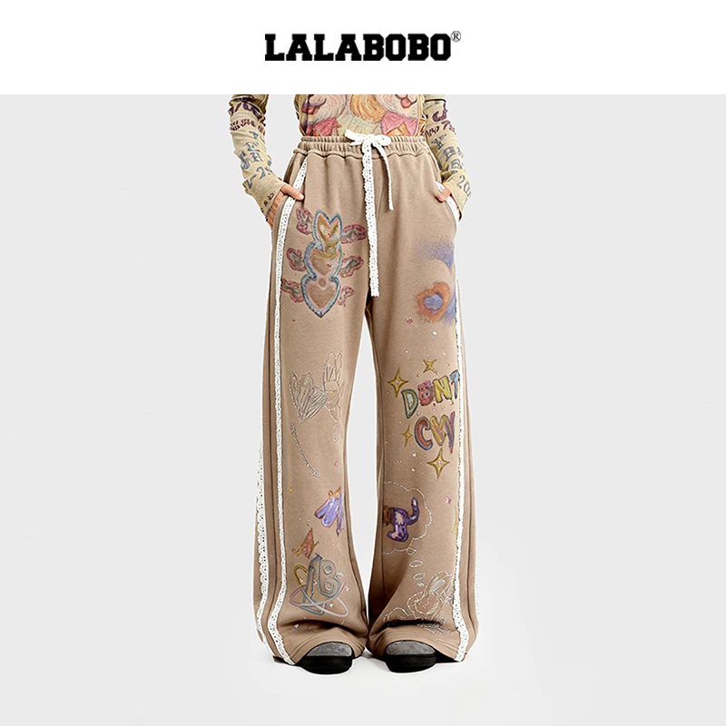 LALA爱心蕾丝针织裤LBEC-WXZC38