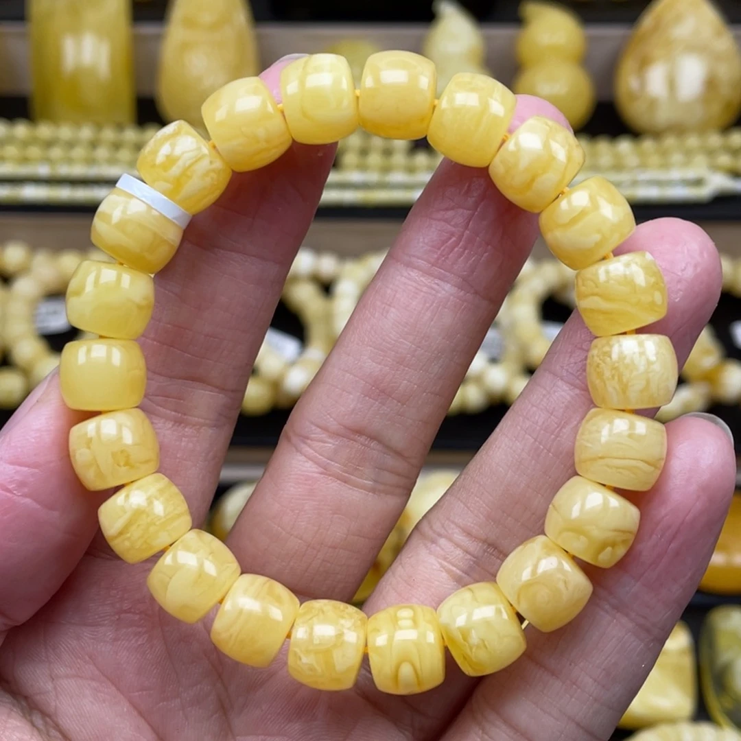 琥珀裸石未镶嵌琥珀蜜蜡