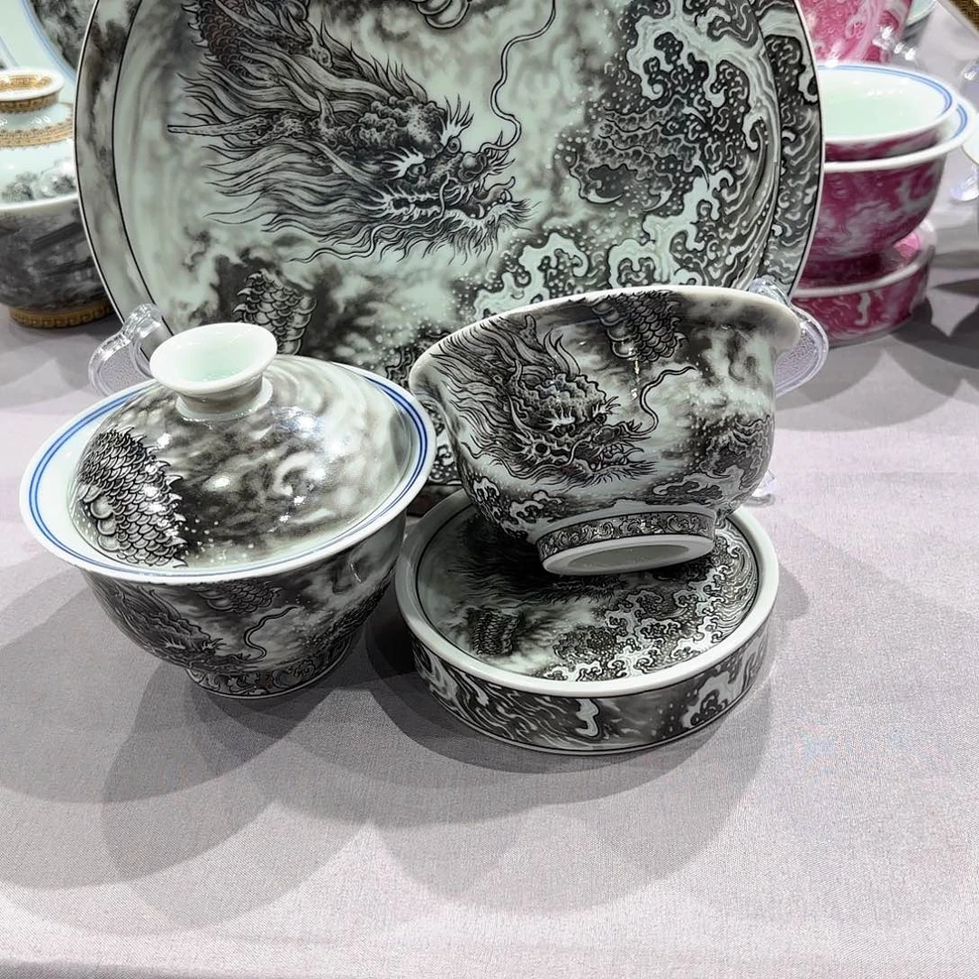 瓷片景德镇瓷器精品展示