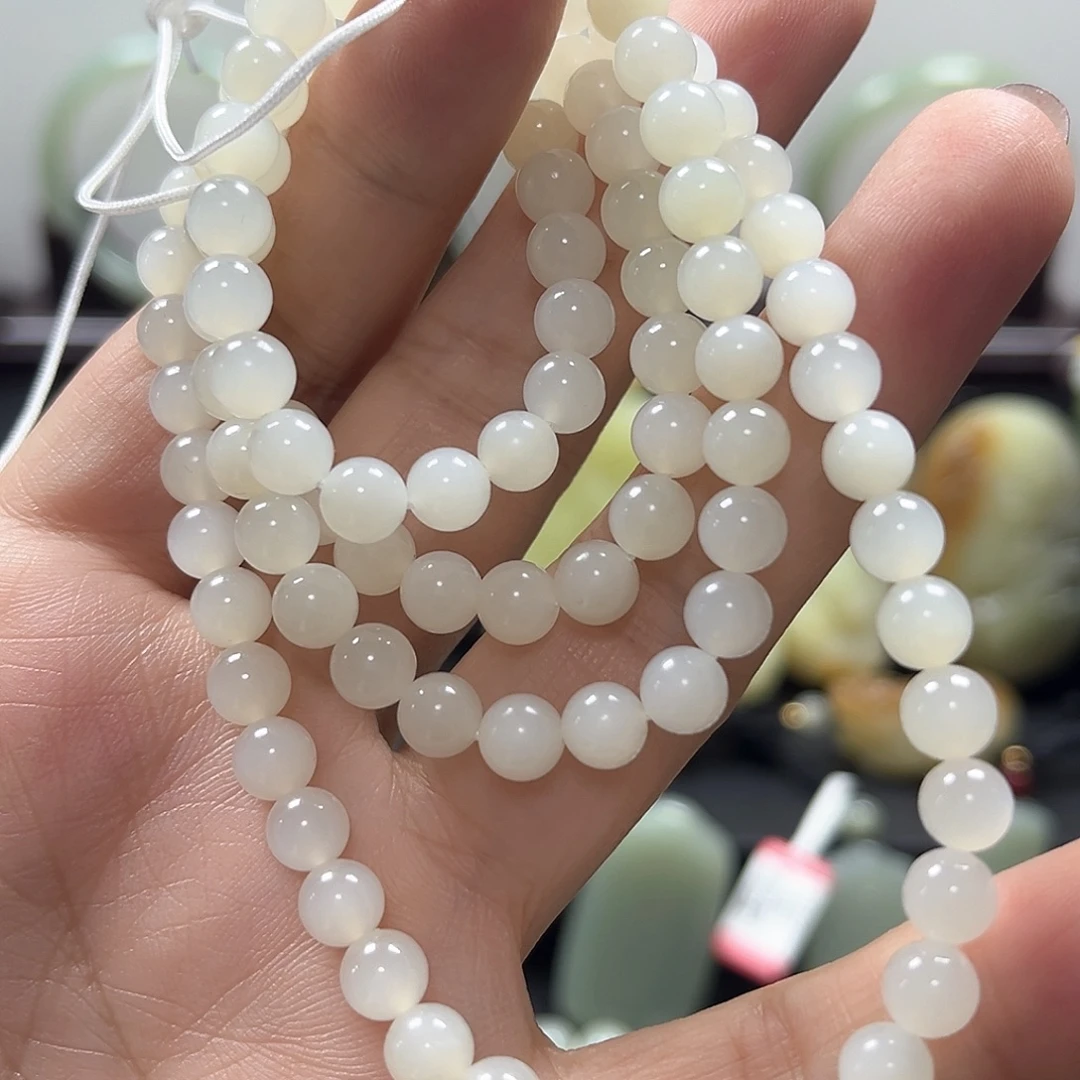 和田玉（白玉）未镶嵌套链