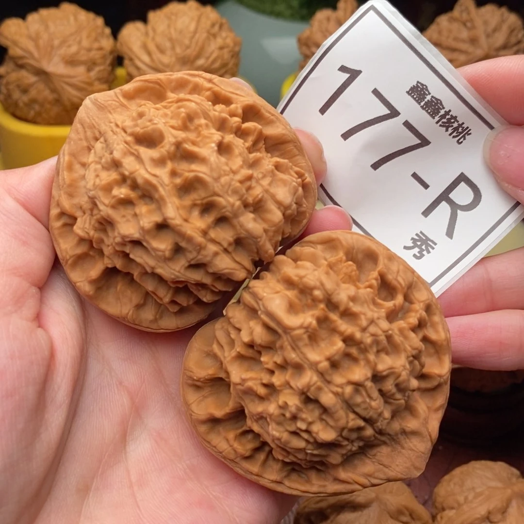 文玩核桃把件官帽53