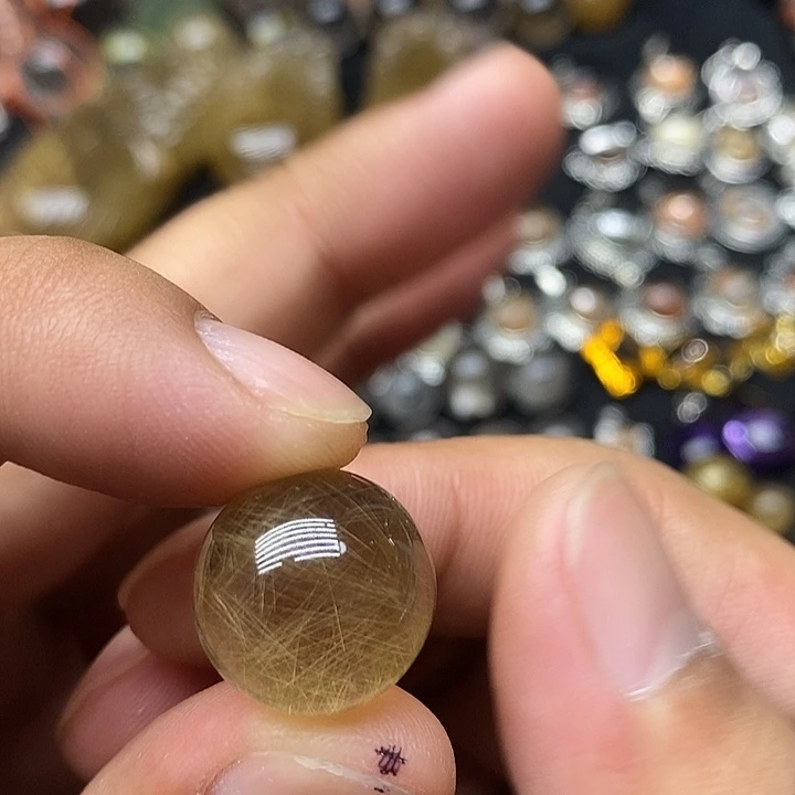 水晶珠宝半成品银S925镶嵌