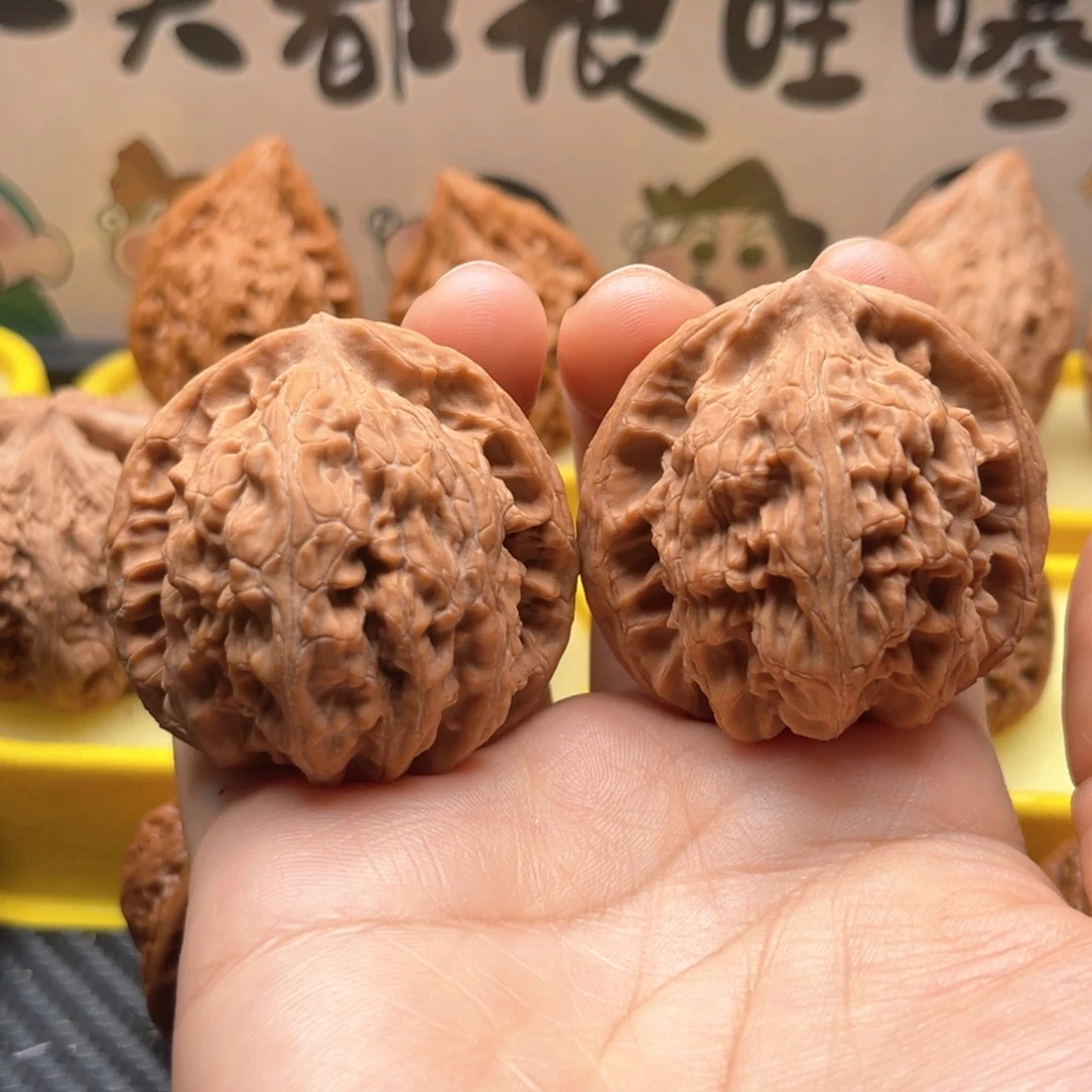 吊坠文玩核桃44野生玄武