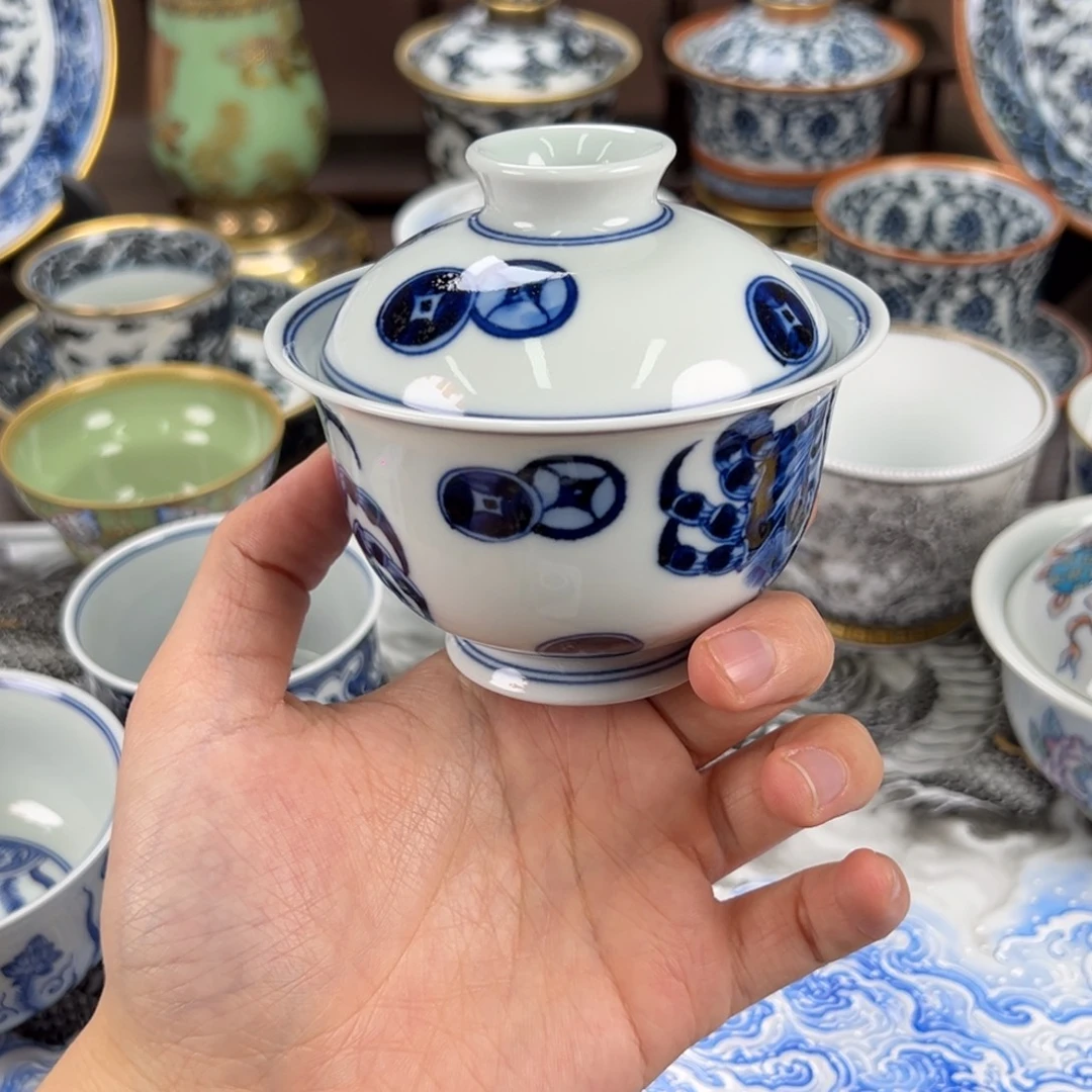 楼***）景德镇手工手绘陶瓷