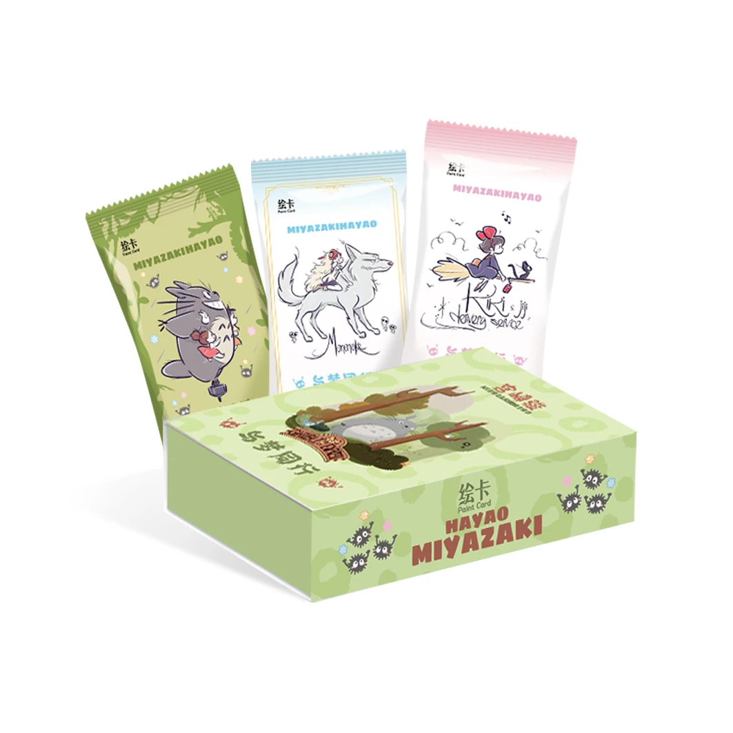 【尝鲜福福】绘卡-《宫崎骏》收藏卡牌盲盒（默认代拆）Q