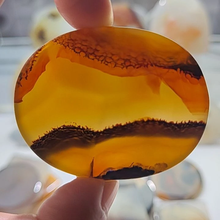 玛瑙/玉髓未镶嵌吊坠(不含链)38号