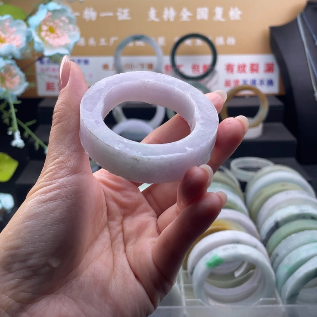 【闪购商品】未镶嵌手镯定制翡翠^****^