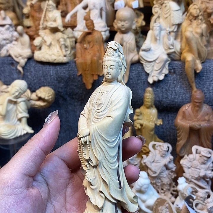 黄杨木黄杨木瑕疵观音