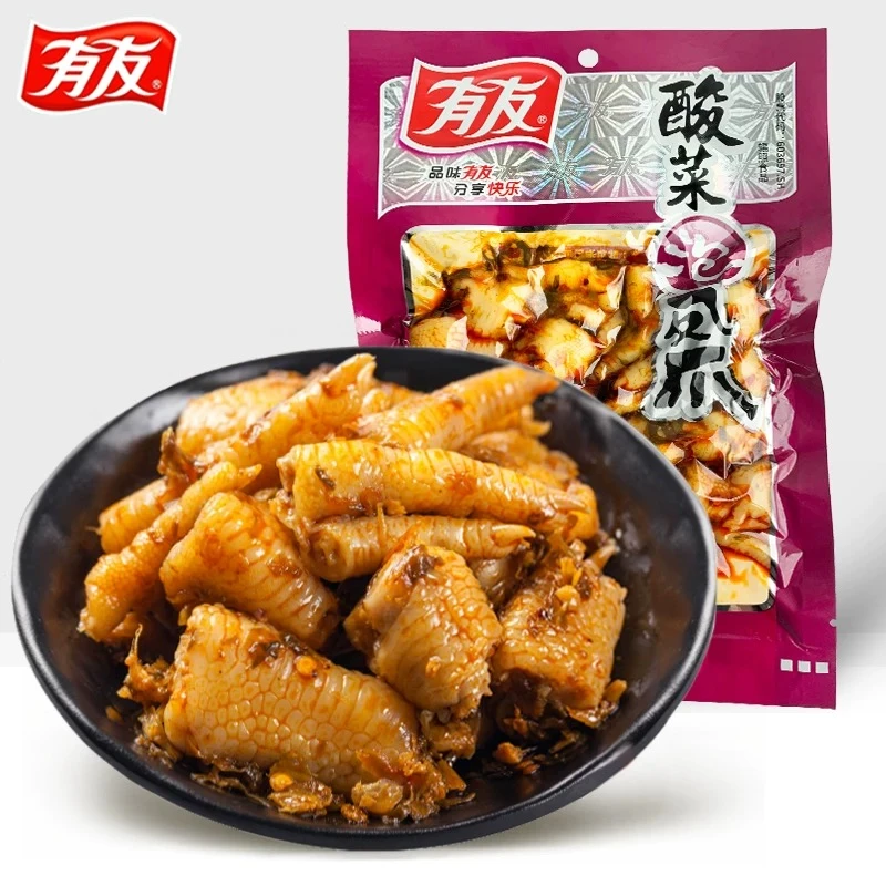 有友 酸菜泡凤爪136g/袋