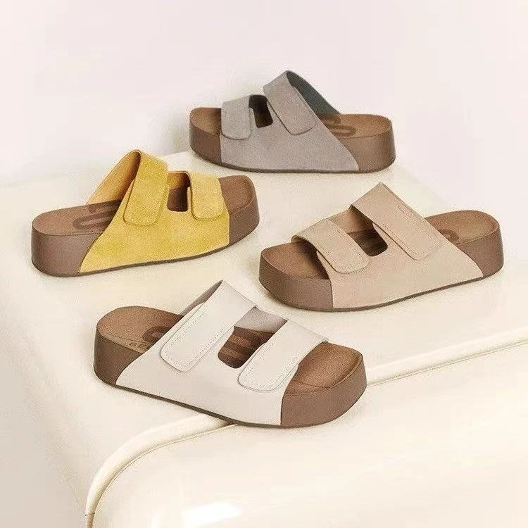 生巧吐司勃肯鞋轻奢女鞋2025新可外穿凉拖鞋网红爆款女鞋配裙子鞋