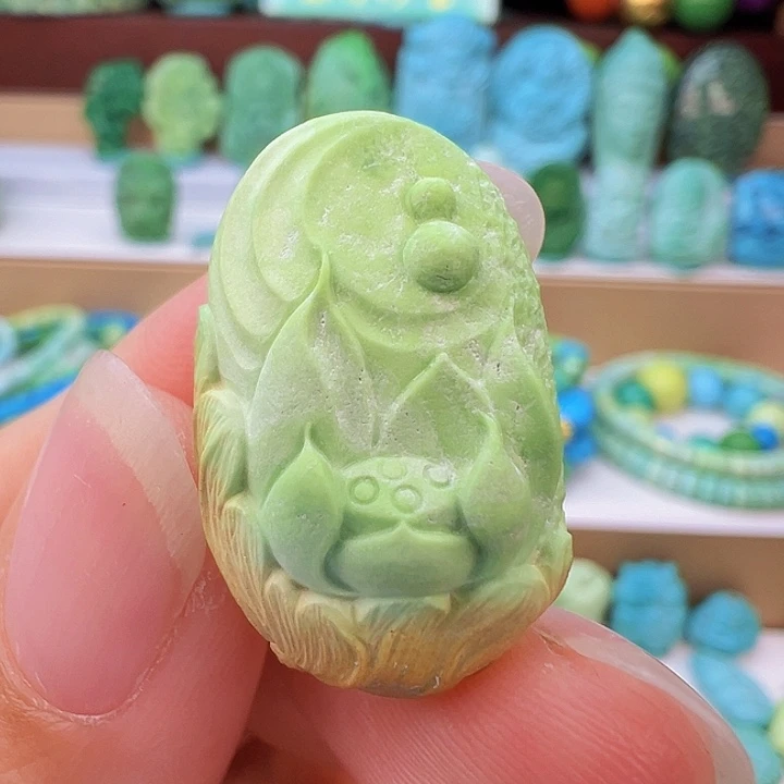 未镶嵌绿松石项链