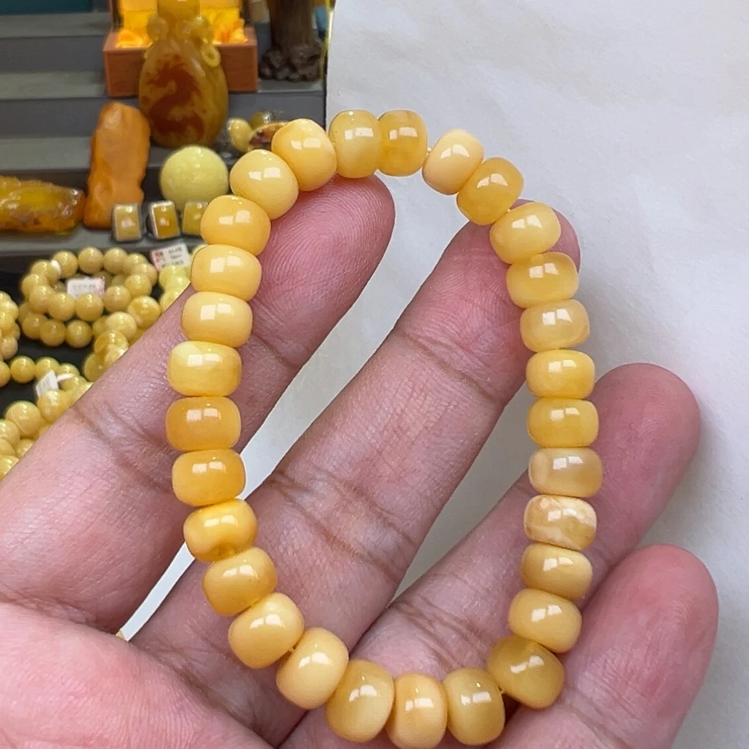 蜜蜡未镶嵌珠宝奇石8加7.55克