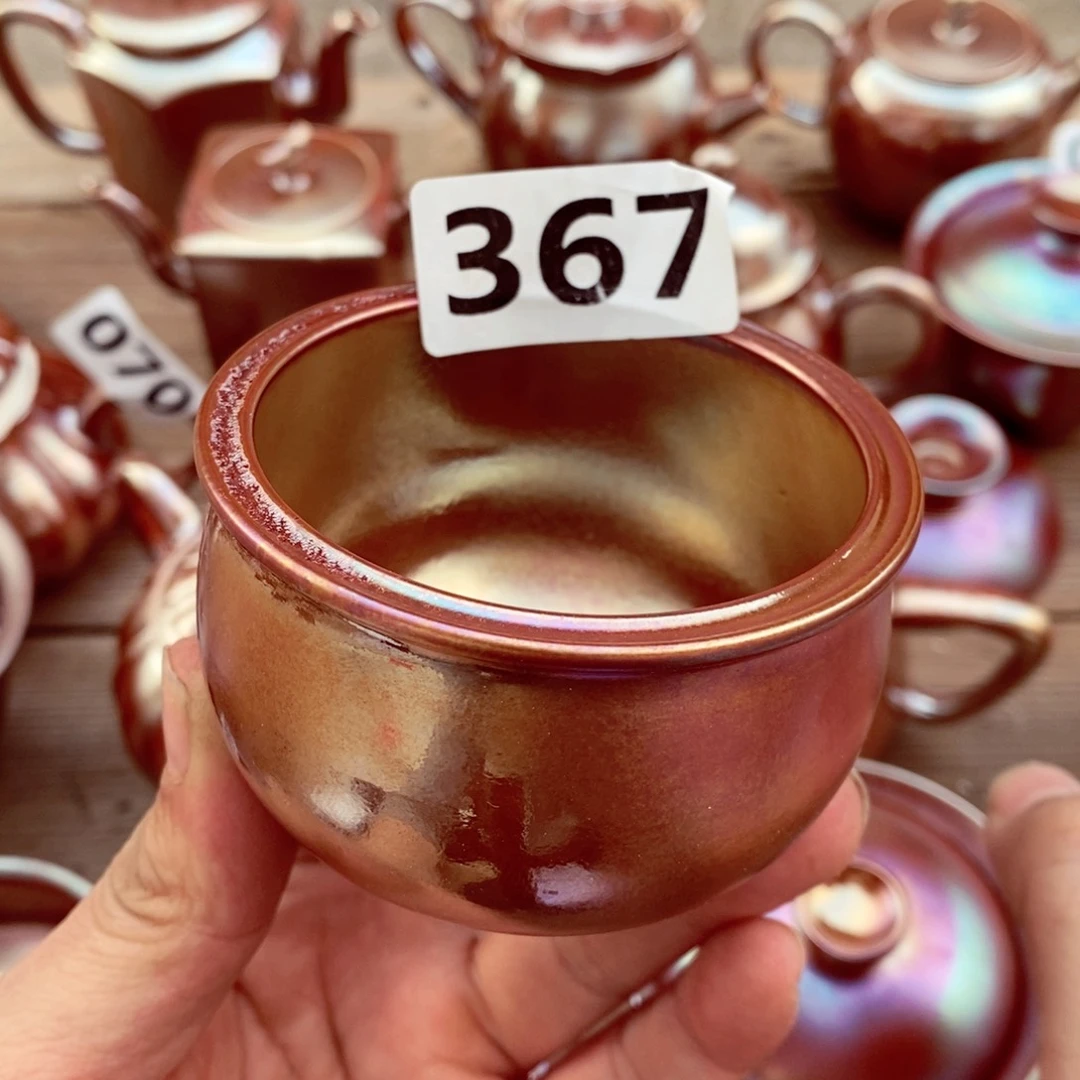 柴烧茶具陶瓷杯子