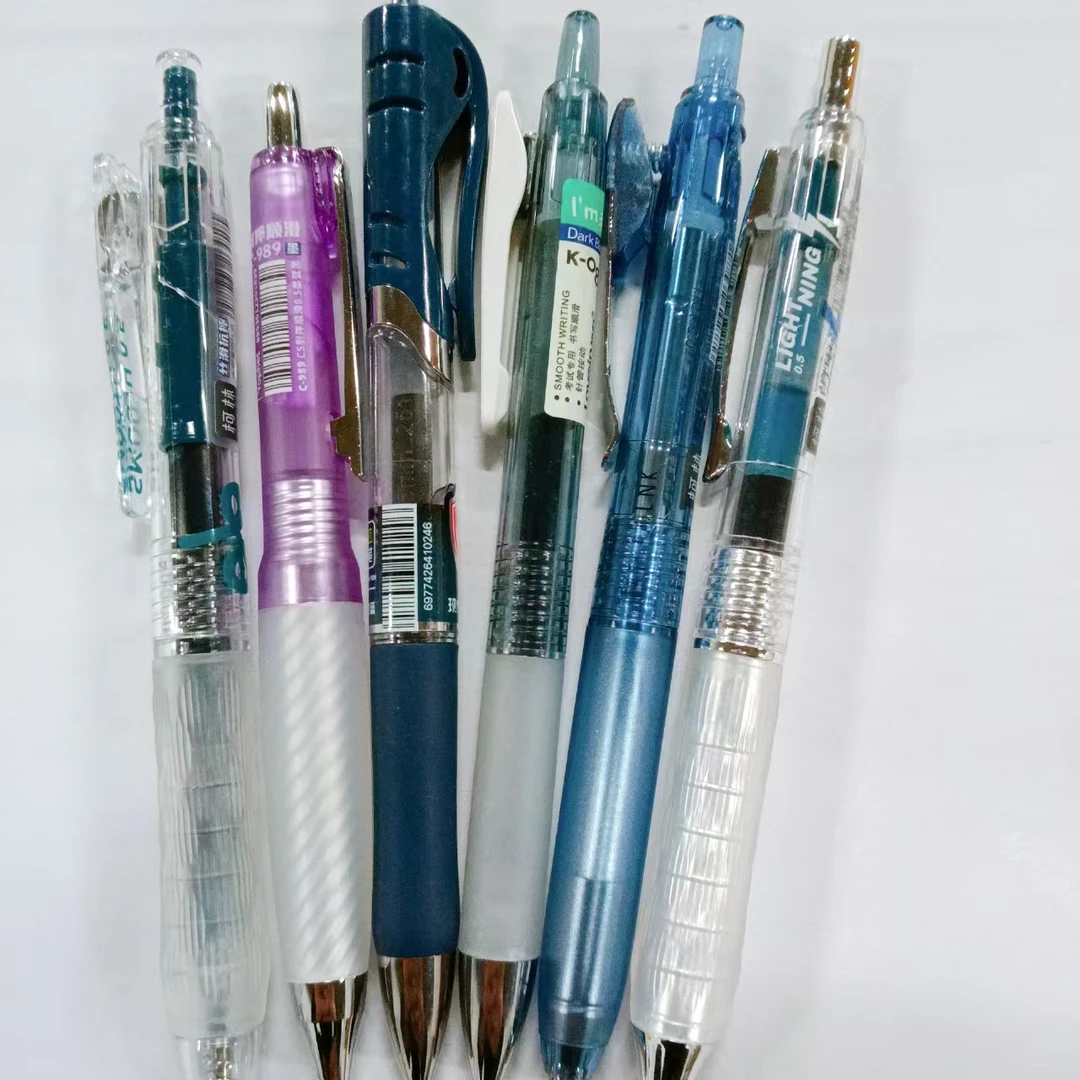 【墨蓝-6支】A11兜兜闪电刻度笔考霸丝滑,掉封蜡不售后