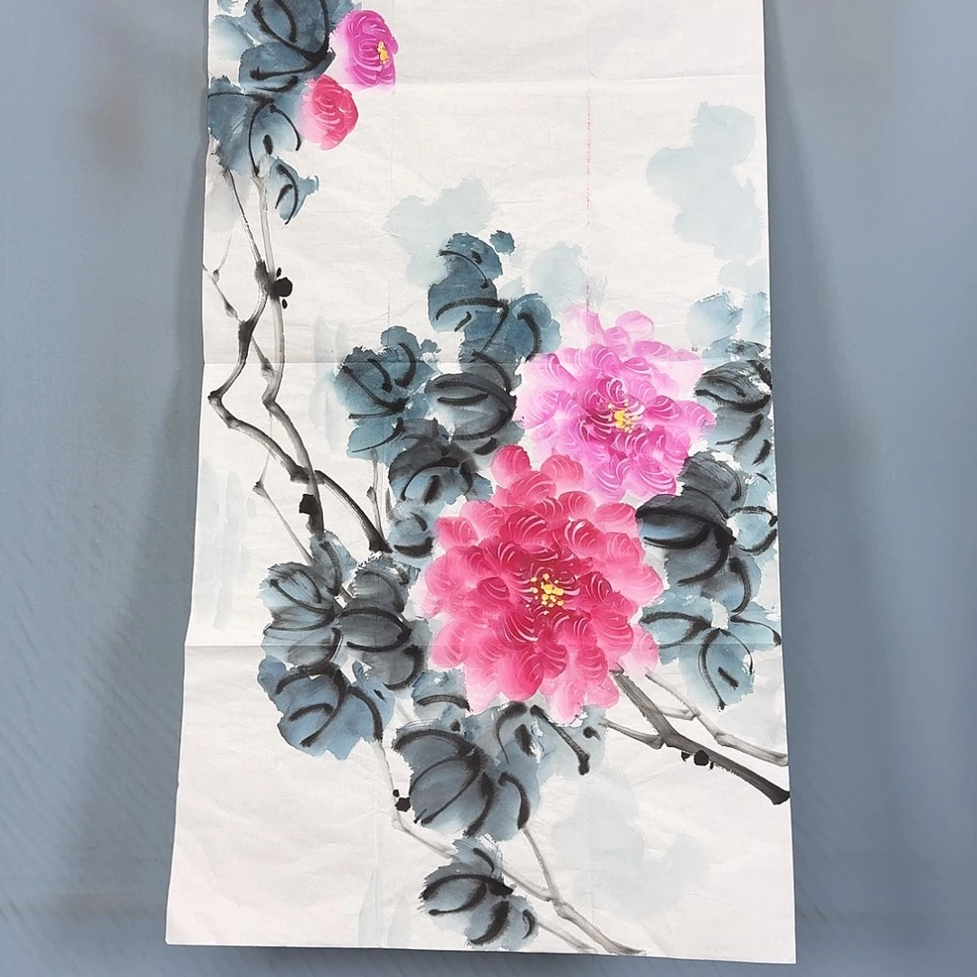 国画1884 牡丹一如你初来