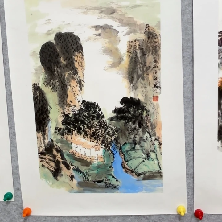 国画兰*花鸟等多种鸟类和鸟类