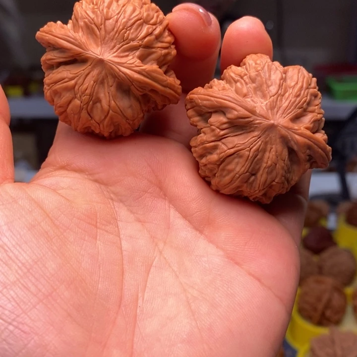 吊坠文玩核桃文玩核桃磨盘42～歪磨