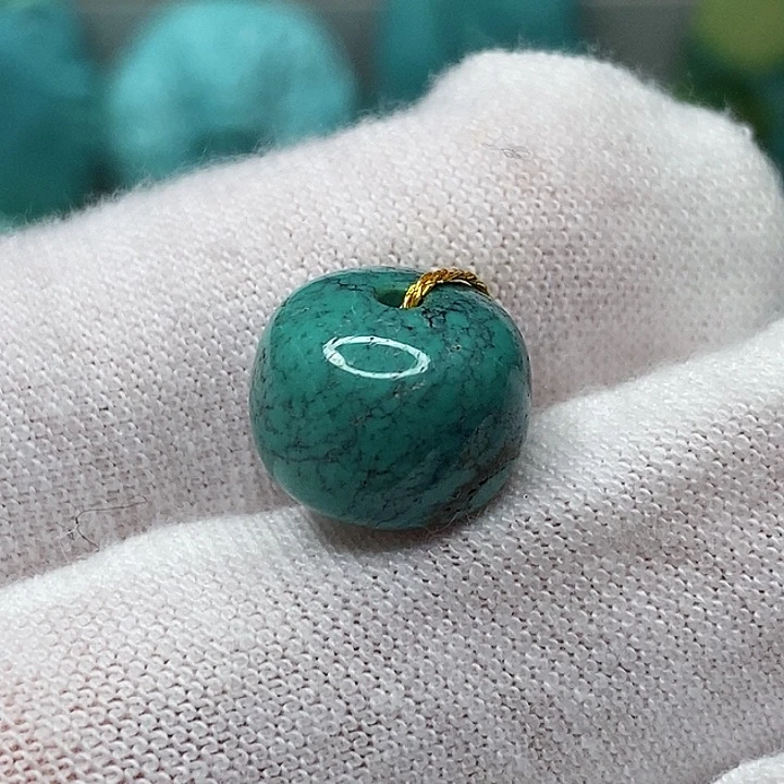 未镶嵌绿松石天然原矿 带武汉地大证书