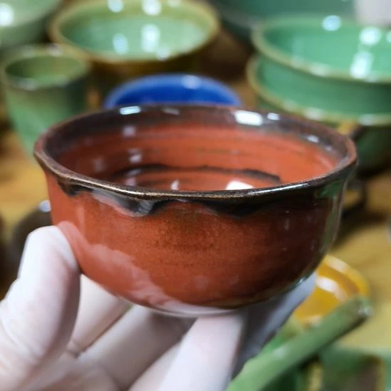 瓷片磁州窑五厂盘碗壶杯有瑕疵