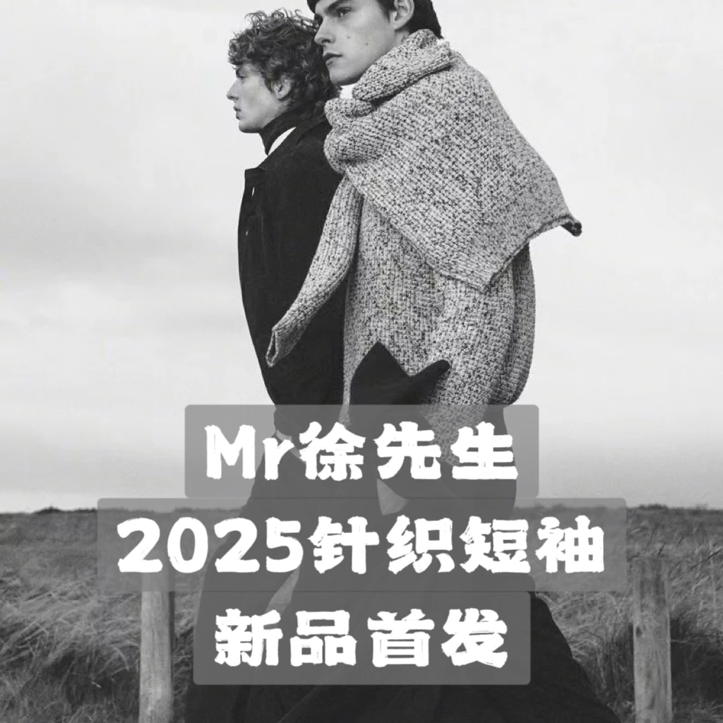 【徐先生】25年首发夏季新款奢品系列针织短袖POLO衫