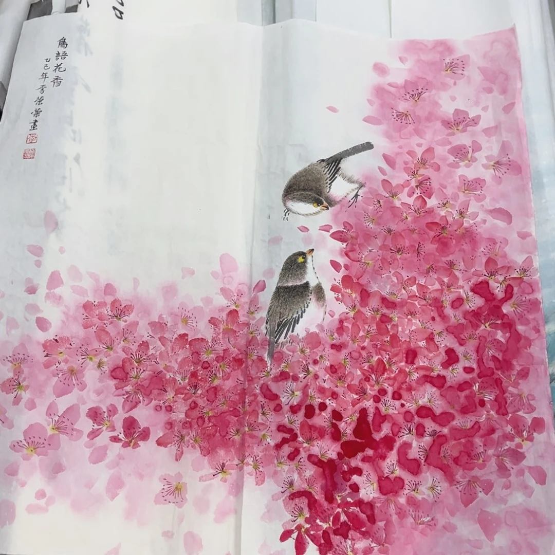 国画国画纯手绘作品
