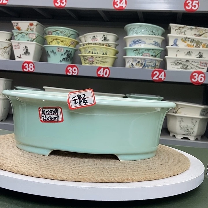 紫砂紫砂花盆9966
