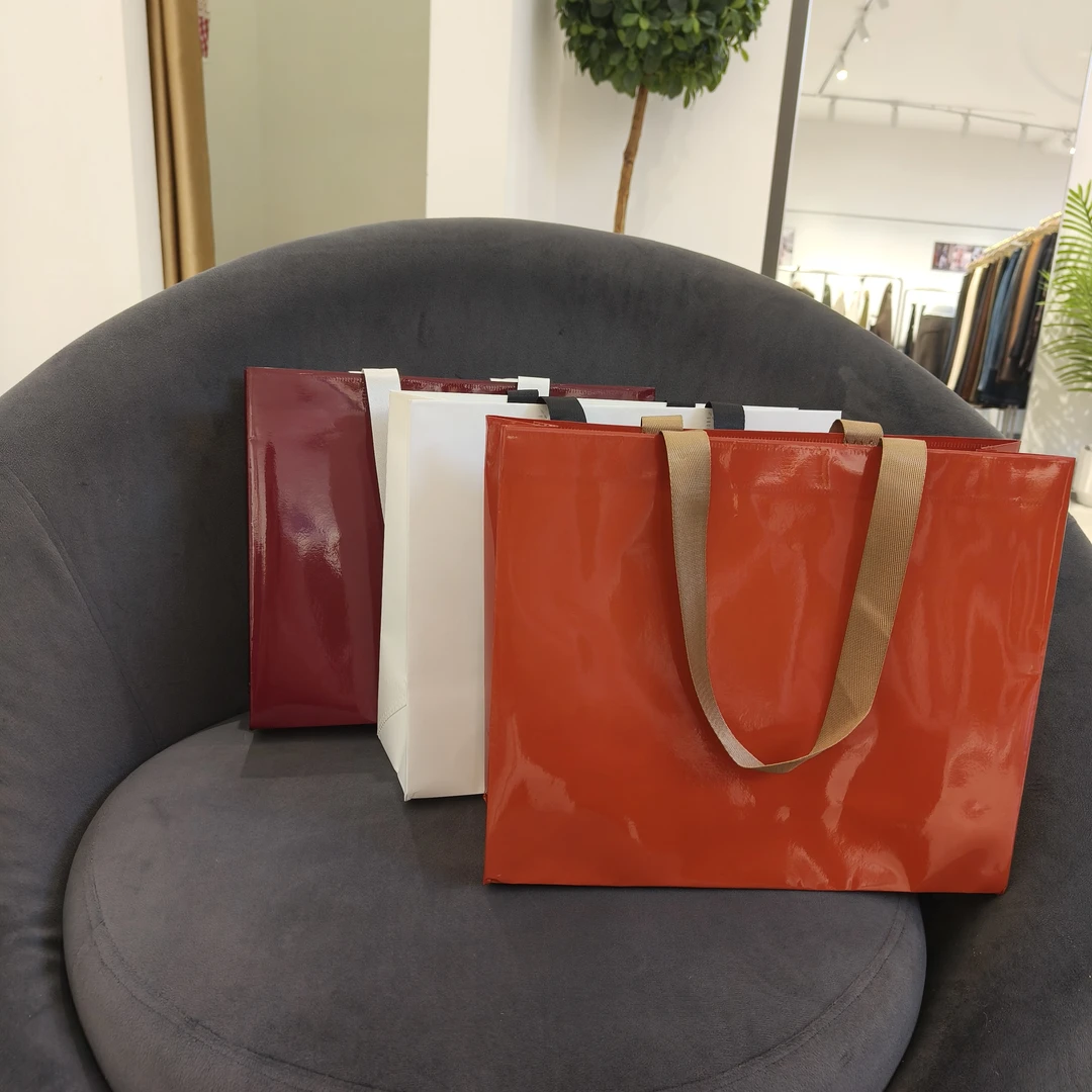 高级感男女服装店购物袋礼品礼物袋包装袋节日展会活动宣传袋子