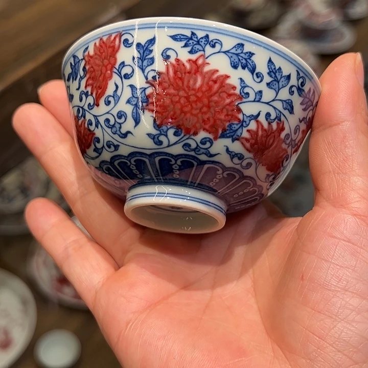 臻玉古坊原矿孔雀石釉里红