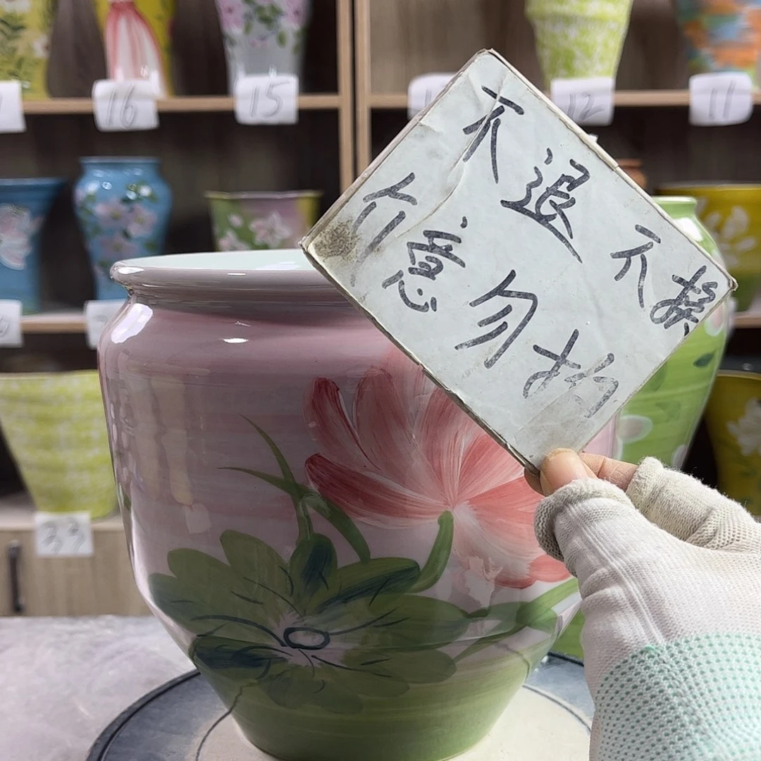 景德镇陶瓷花盆花盆