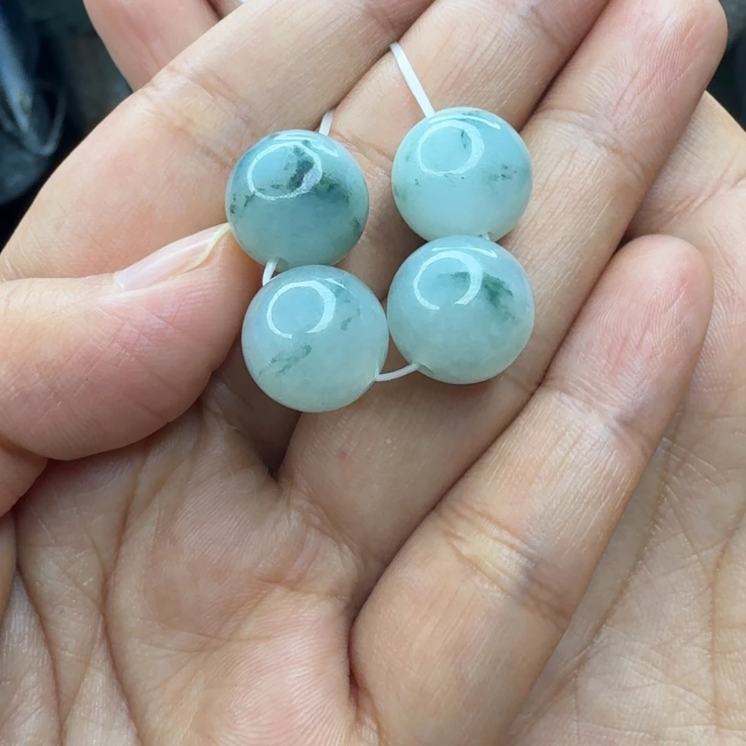 风***里翡翠散珠翡翠珠子特价不退货
