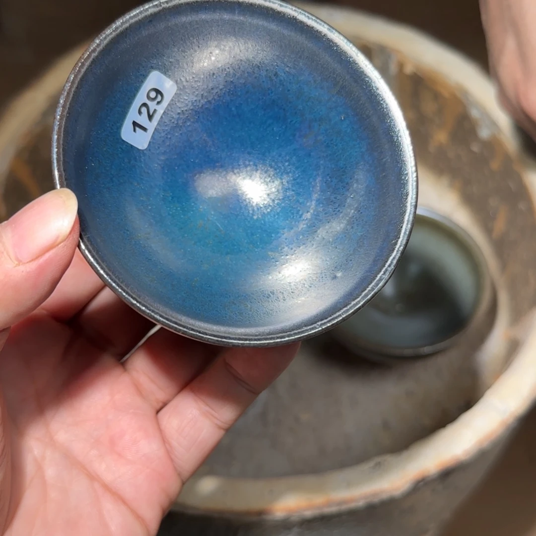 茶盏焦源柴烧自然还原129