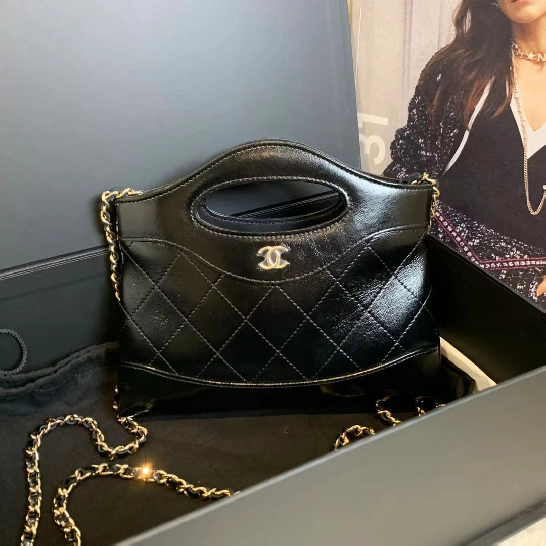 全新未使用 Chanel/香奈儿 壹臻湘/24c黑金牛31bag  32872579