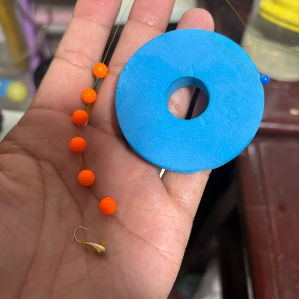 王一水私人订制球形浮漂橙色灵敏醒目线组抗逆光传统钓朝天钩鱼线